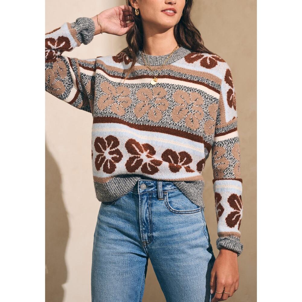 Faherty Topanga Canyon Crew size M